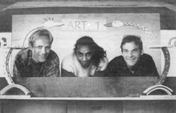 met Ton Lammers, Deddy Pattirua en Andr� boone.